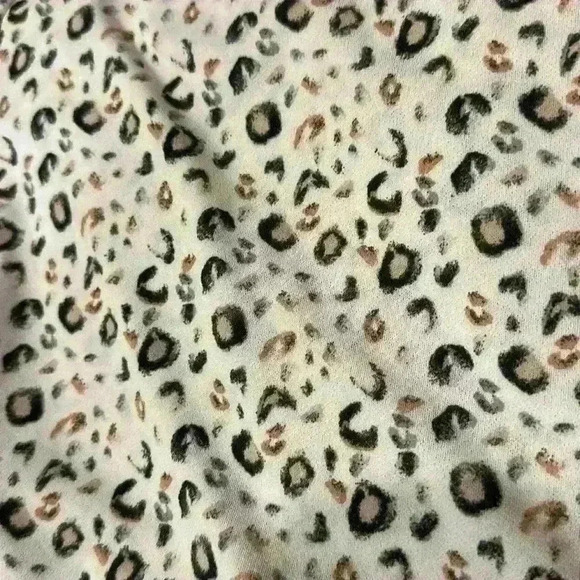 Cure. Animal Print Blouse-Size M; EUC - Picture 2 of 4